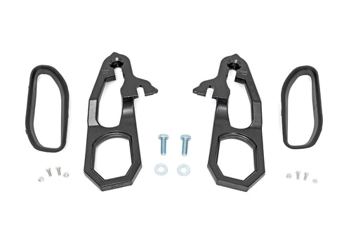 Tow Hook Bracket & Bezel Kit Rough Country for 2019-2021 Ram 1500 - RS185