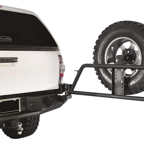 Fab Fours Spare Tire Carrier TT-Y1351T-1 fits 05-15 Toyota Tacoma - 2 Stage Black Powder Coated