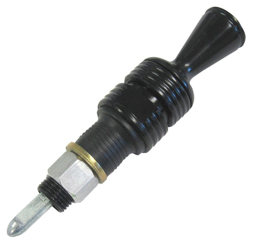3" Lokar Black Direct Fit Transmission Dipstick with Lock for GM TH-200 Transmission