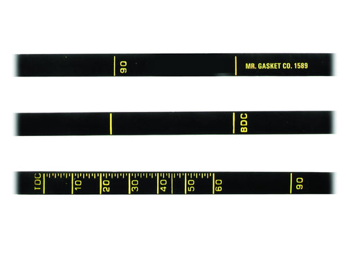 Timing Tape Mr. Gasket 1589 Chevy 7"
