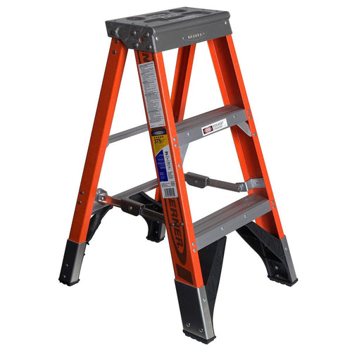 Premium Werner Step Ladder, Fiberglass (7403)