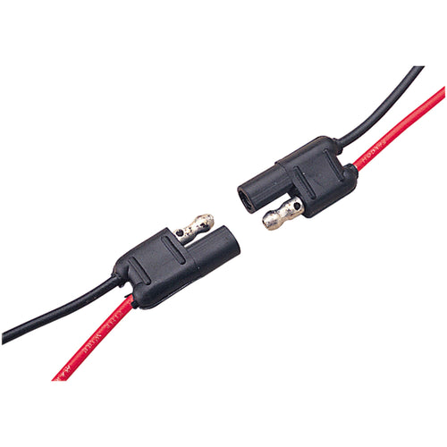 Sea Dog Polarized Connector - 426880-1 2-Wire Plug and Socket, Black
