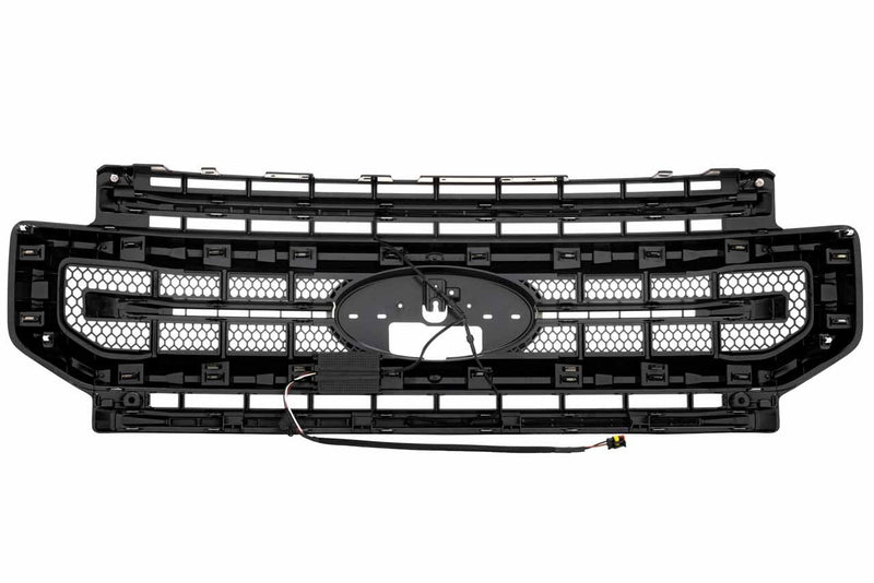 Ford Super Duty Morimoto XBG LED Grille (20-22) (Gloss Black / White DRL) HTMC XBG10