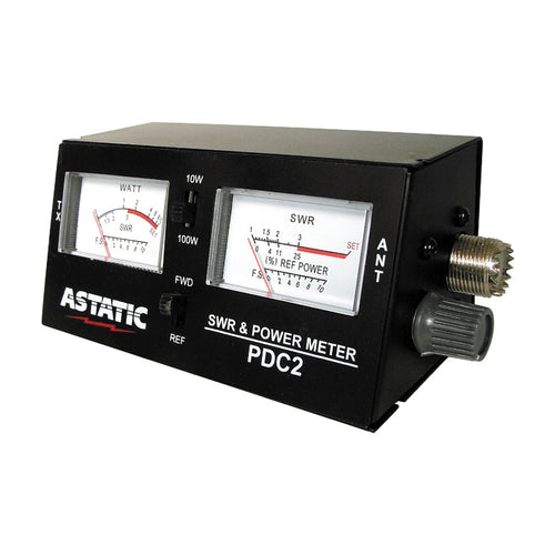 SWR/RF/Field Strength Test Meter Astatic (302-PDC2), Black