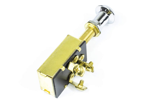 Heavy Duty Moeller Marine 053355-10 Push Pull Switches, 15A, 12V DC