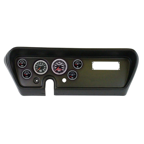 AutoMeter Dash Kit Direct Fit, (3 3/8" X2, 2 1/16" X4), Pontiac GTO 66, Sport-Comp Ii (2111-12)