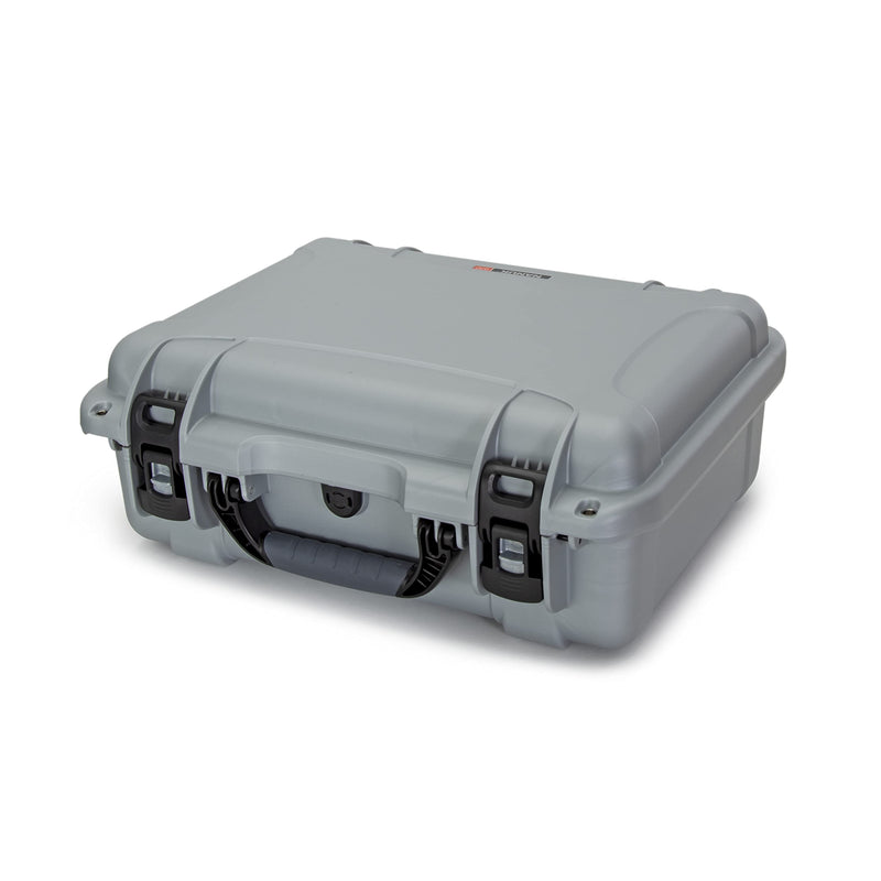 Waterproof Nanuk 930 Hard Case with Lid Organizer and Padded Divider - Silver