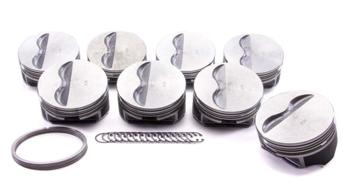 Flat Top Piston Set for Small Block Chevrolet KB Performance 9909HC.030-5cc