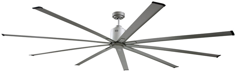 MAXX AIR Large Ceiling Fan 72" | Big Air Industrial Ceiling Fan Ideal for Large Spaces, Outdoor Patios, Barns| Includes DC Motor With 6 Speed with Remote | Energy Efficient 35 Watts (Brushed Nickel)