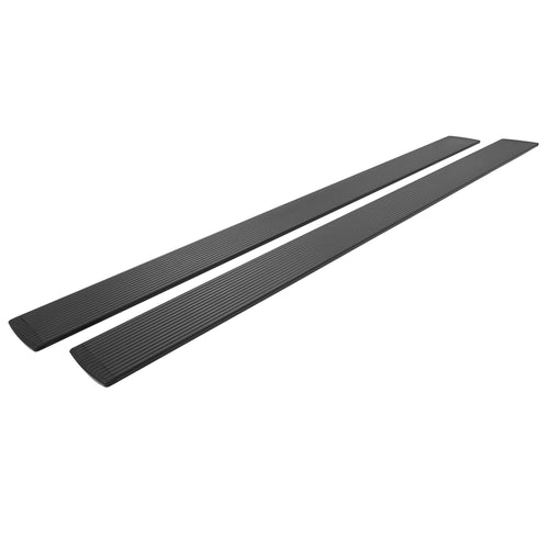 Westin Pro-E Running Boards, 6 in Wide, Power-Deploying, Illuminated, Aluminum, Black Anodized, Crew Cab, GM Compact Truck 2015-24, Pair