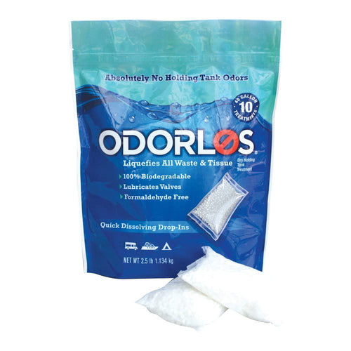 Odorlos Valterra V77011 Holding Tank Treatment (4oz Packets, 10 per box),1 Pack