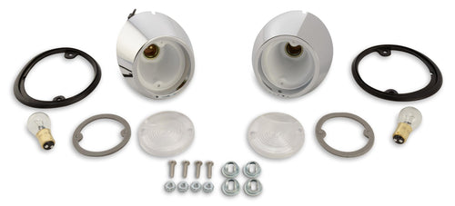 Backup Lamp Deluxe Kit Scott Drake, Compatible with 1964-1966 Ford Mustang, Model KIT-ELC-8
