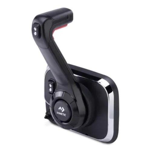 Xtreme Dometic Side Mount Control, Black with Engine Cut Off Switch, Trim Switch, Tilt Switch, CHX8552P
