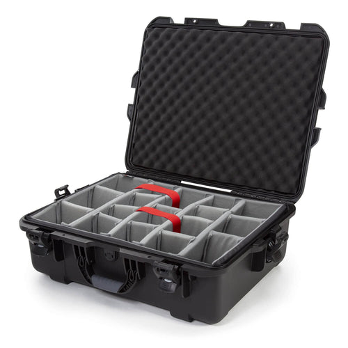Nanuk 945 Large Series Lightweight NK-7 Resin Waterproof Protective Case with Padded Dividers, Black