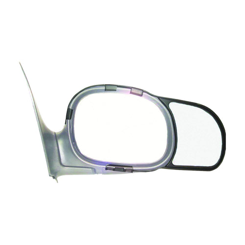 K Source 81600 Snap-On Towing Mirrors For Ford/Lincoln Select Models, Black, Standard