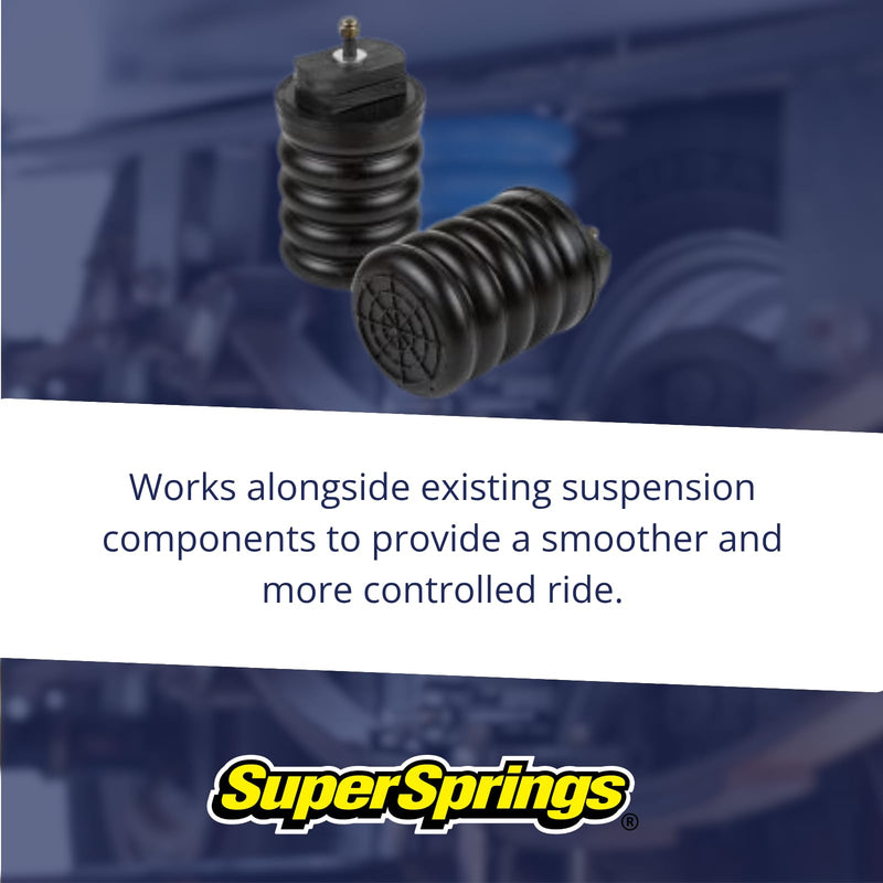 SumoSprings SSR-107-47 Rear for Ford E-350|E-450, Black