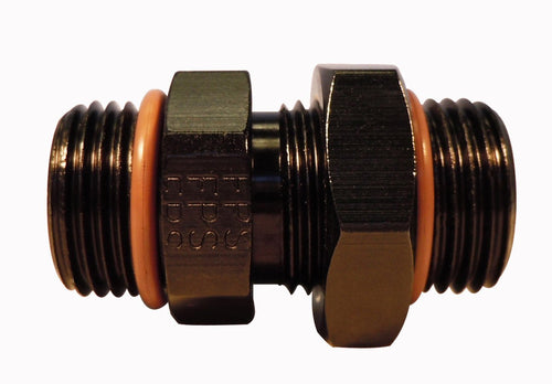 Fragola Performance Systems #8 O-Ring X 3/4-16 (8) O-Ring Adapter Black 494108-BL
