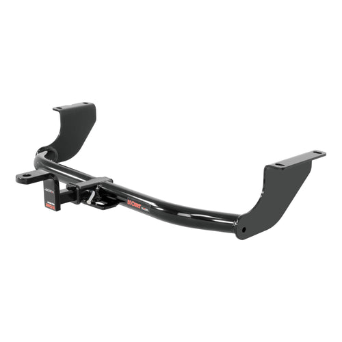 CURT Class 1 Trailer Hitch with Ball Mount, 1-1/4-In Receiver, Fits Mitsubishi Mirage Select