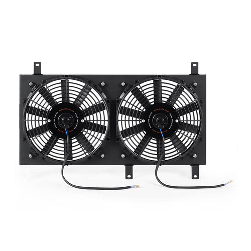 Mishimoto Aluminum Performance Fan Shroud Kit Compatible with Mazda Miata 1999-2005, Black