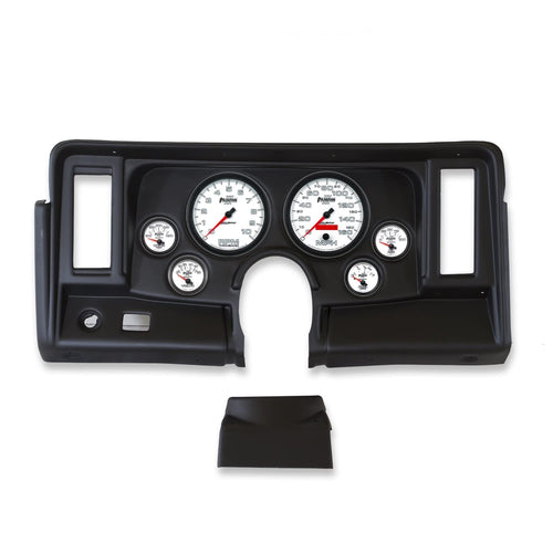 AutoMeter Dash Kit Direct Fit, Nova 69-76, Tach/Mph/Fuel/Oilp/Wtmp/Volt, Phantom Ii (2134-10)
