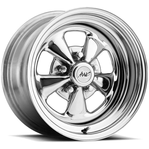 Silver AWC 65C SUPER SPOKE Wheel with Chrome (1 x 1. inches /1 x, 1 mm Offset)