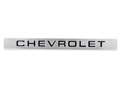 Tailgate Band Molding Brothers Trucks 06-150 - Silver with Black Lettering