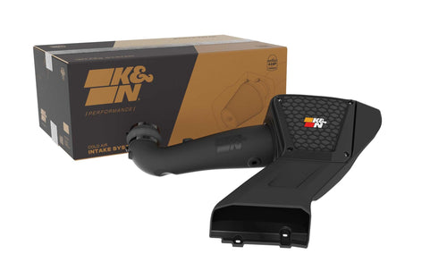Cold Air Intake System K&N: High-Flow Air Filter, Increase Performance & Towing: Compatible with 2023-2024 Ford: F150 Raptor, F150 Raptor R, 63-2624