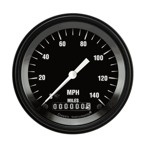 Hot Rod Classic Instruments 3In Speedo 140 Mph (HR55BLF)