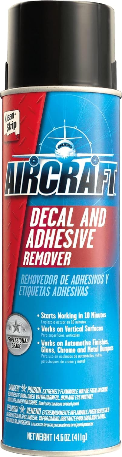 Aircraft KLEAN-STRIP Decal & Adhesive Remover