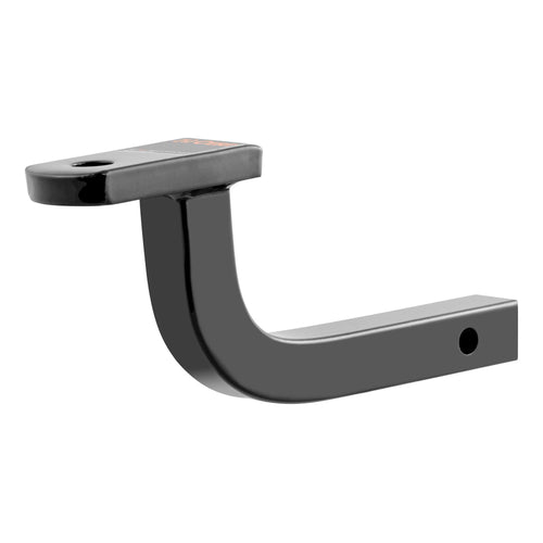 CURT 45021 Trailer Hitch Ball Mount Class 1, Fits 1-1/4-Inch Receiver, 2,000 lbs, 3/4-Inch Hole, 3-Inch Rise