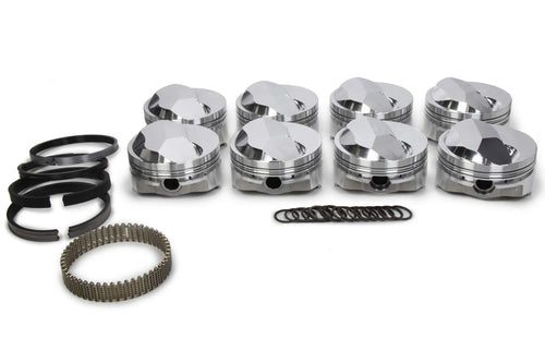 Forged BBC Piston & Ring Set 4.350 Bore Domed