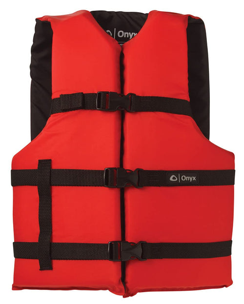 General Purpose ONYX Boating Life Jacket Universal, Red 103000-100-004-12