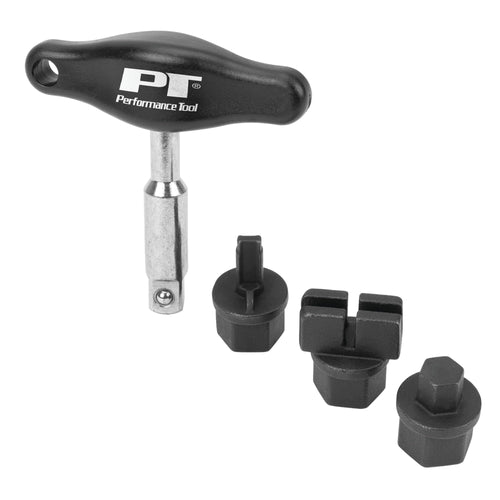 Performance Tool Plastic W54298 Oil Drain Plug Remover - Easily Remove Stripped or Rounded Oil Drain Plugs with Durable and Lightweight Tool
