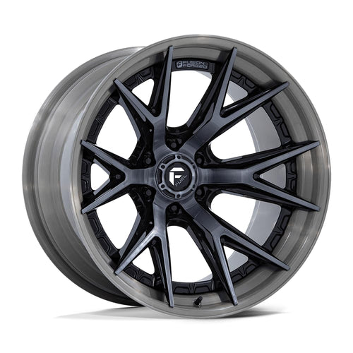 Fuel Forged Fusion FC402 24x12 Black/Tint Catalyst Wheel Rim 24" Inch FC402BT24126344N