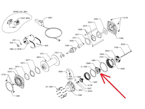 Carrier Assembly WARN 65948 Stage 2