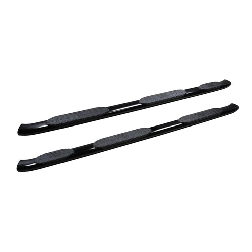 Westin PRO TRAXX 5 Oval Wheel to Wheel Nerf Bars fits 2019-2025 Ram 1500 Crew Cab 5'7" Bed (Exc 1500 Classic) Black Pair