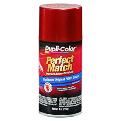 Ford Electric Currant Red Metallic Dupli-Color EBFM03177 Perfect Match Automotive Spray – 8 oz. Aerosol Can