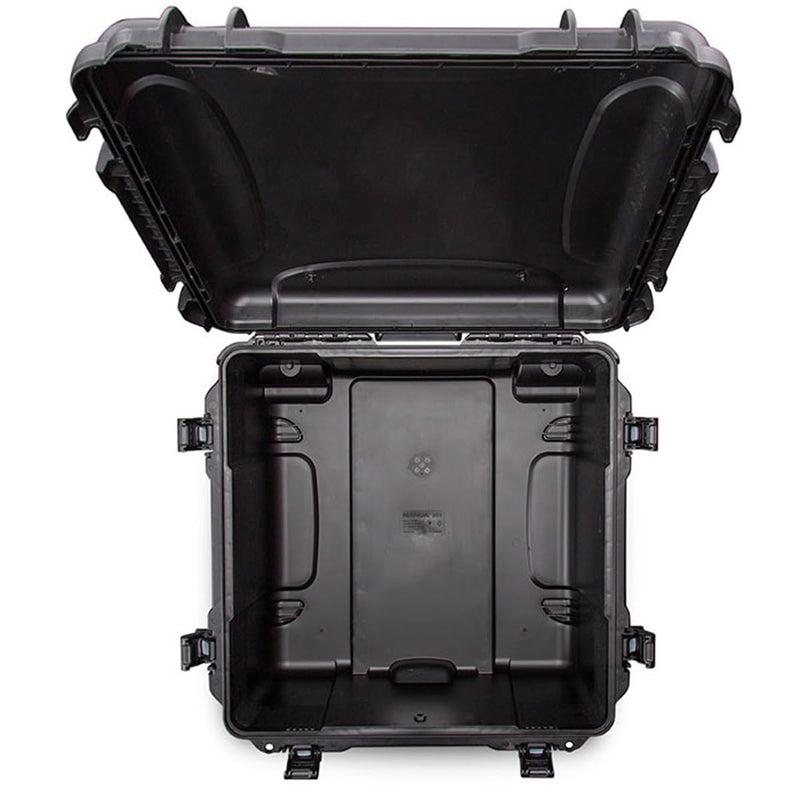Waterproof Nanuk 968 Hard Case with Wheels and Foam Insert - Black