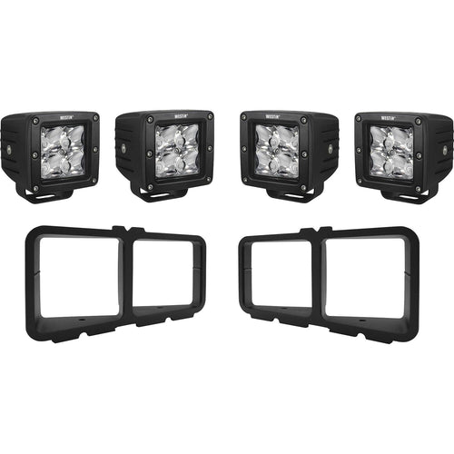 58-9915 Westin Outlaw/Pro-Mod Bumper Light Kit Square LED Light