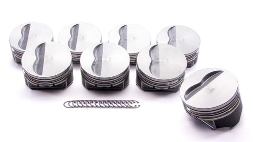 Flat Top Piston Set KB Performance 9907HC.030-5cc for Small Block Chevrolet