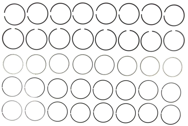 Clevite Ring Set, Clevite 50076CP.060 - Plain Checker 283,307 Engs. (65-70); Chev. 283,30