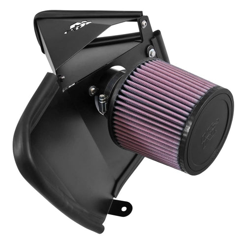 Cold Air Intake System K&N: High-Flow Air Filter, Increase Performance & Acceleration: Compatible with 2014-2015 Audi: A4, A5, 69-9508T