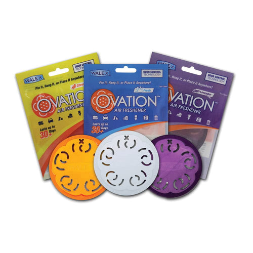 Ovation WALEX Portable Air Freshener - Assorted Scents, 24 Pack