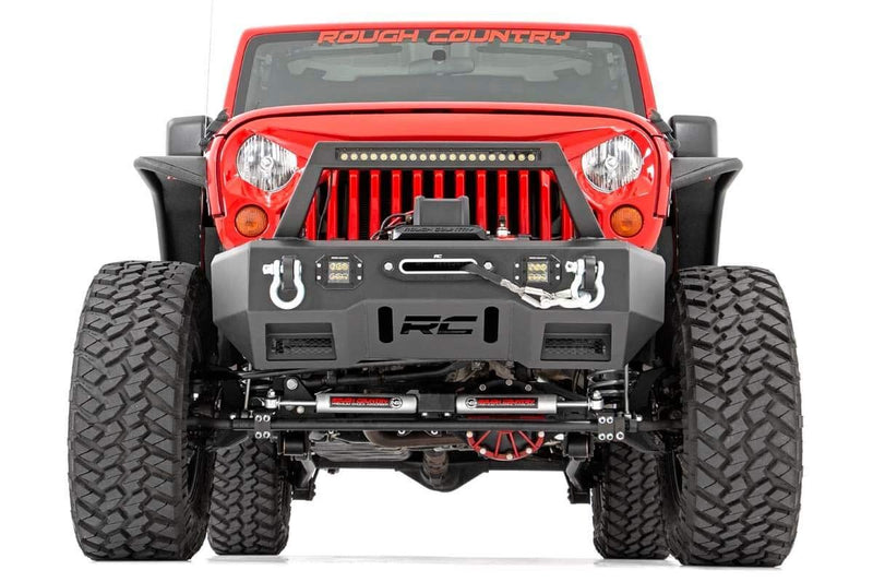 4" Rough Country Long Arm Upgrade Kit for 2007-2018 Jeep Wrangler JK - 78600U