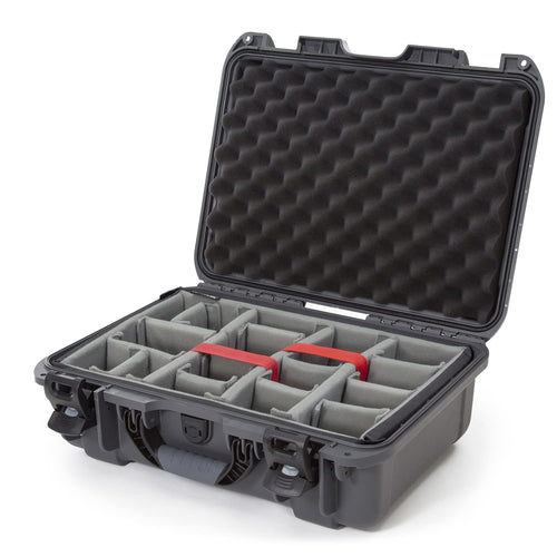 Waterproof Nanuk 925 Hard Case with Padded Dividers - Graphite
