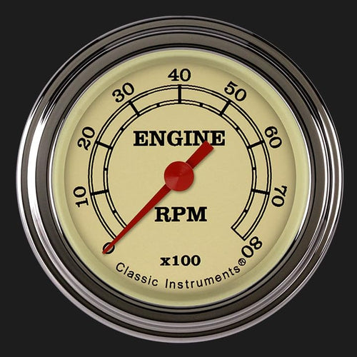 VT183SLF Classic Instruments Vintage 2-1/8" Tachometer