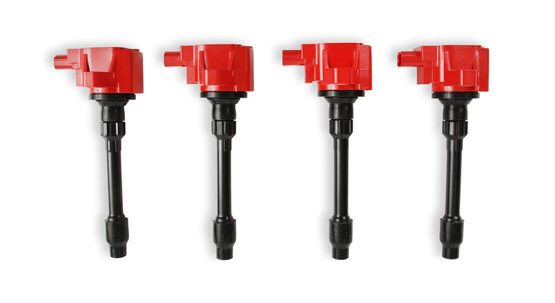 Blaster Series MSD 82494 Ignition Coils, Red, 4-pack
