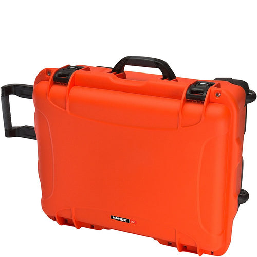 NANUK Waterproof Hard Case 950 with Wheels Empty - Orange
