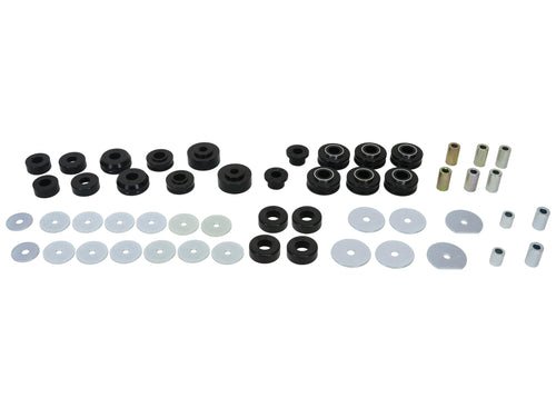 Whiteline Body Mount Bushing Assembly W93562 Compatible with Chevrolet 65-70 Biscayne, Chevrolet 65-70 Bel Air, Chevrolet 66-70 Caprice, Chevrolet 65-70 Impala, Chevrolet 65-67 Impala
