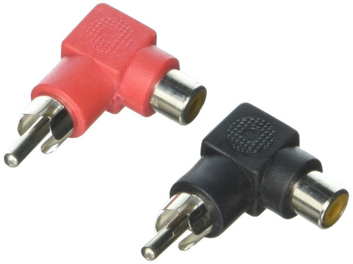 Install Bay Mini RCAMRA-10 Right Angle Rca-barrel Connectors, 10-Pack